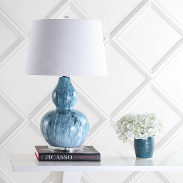 Stockholm 28.5" Ceramic LED Table Lamp - JONATHAN Y
